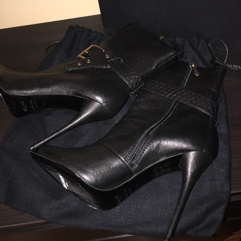 Balmain Heeled Boots